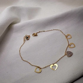 پابند ژوپینگ مدل «ریسه قلب» | رقص نگین و زنگوله با هر قدم