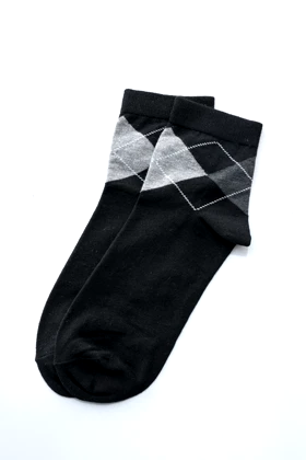 جوراب طرح اسکاچ نیم ساق مردانه
