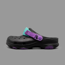 کراکس آل ترین مشکی بنفش Crocs All Terrain Black-Purple