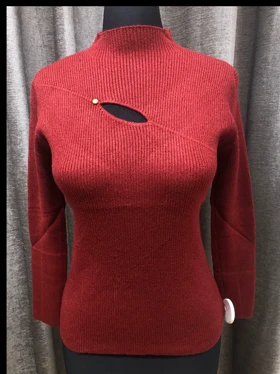 گپ بافت یقه دلبری