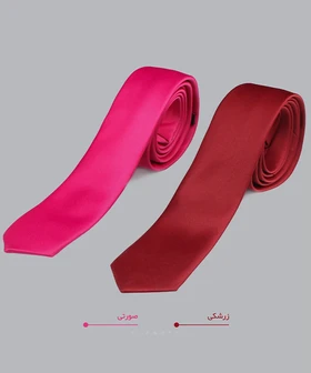 کراوات مردانه ساده و ساتن 7104