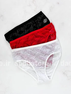 شورت اسلیپ فانتزی گیپور طرح لب