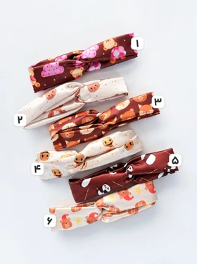 هدبند ساتن عروسکی