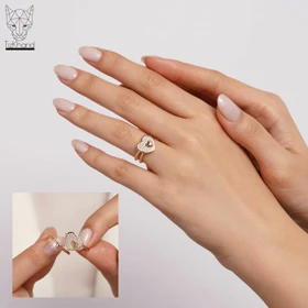 انگشتر قلب پلاگین ولنتاین ژوپینگ