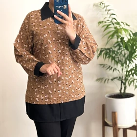 تونیک گل‌دار