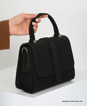 کیف زنانه جیر دو بند کد 247 AM (مشکی)