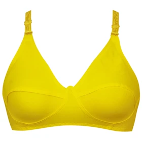 سوتین زنانه نخی زرد کد 3472-Y