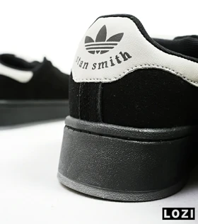 کفش کتانی مردانه مشکی طوسی ADIDAS stan smith