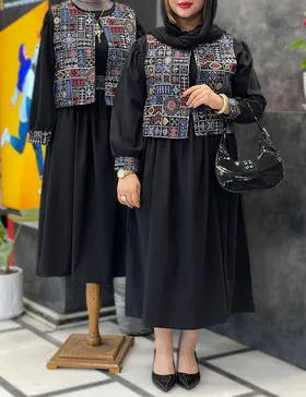 ست جلیقه سارافون سونیا کد : s283
