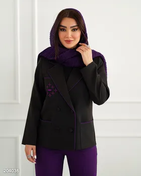 کت و شولار مدل شادوین کد 2040