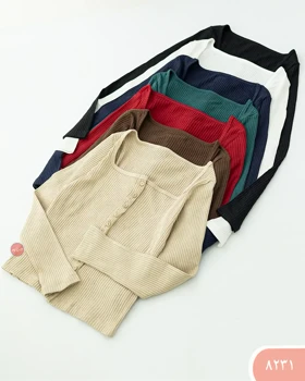 بلوزکرکره ای جلو دکمه 8231