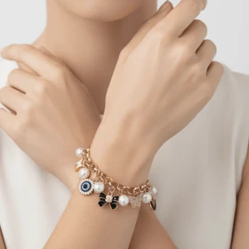 دستبند زنانه مدل پاپیون پروانه