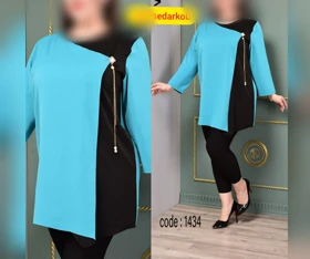 شومیز مجلسی قواره بزرگ