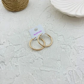 گوشواره زنانه حلقه‌ای شیک و خاص برند ژوپینگ