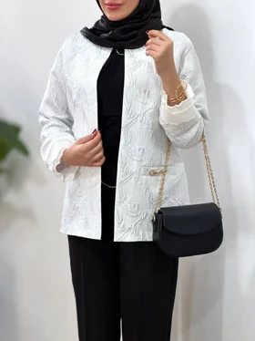 مانتو ژاکارد مجلسی آیسو فروزان