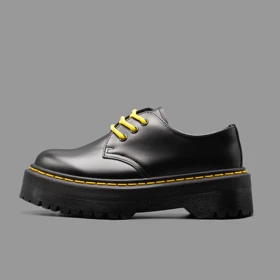 کفش دکتر مارتینز 1461 کواد پلتفرم مشکی Dr.Martens 1461 Quad Platform Black