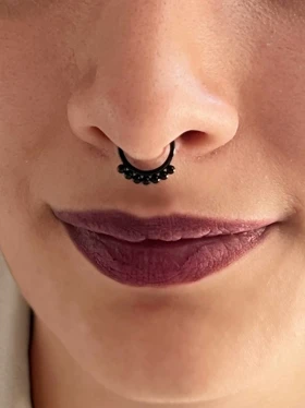 پیرسینگ فیک سپتوم استیل