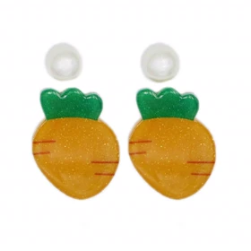 گوشواره دخترانه فانتزی مدل هویج