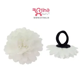 کش مو گل‌دار پارچه ای (زنانه و دخترانه )