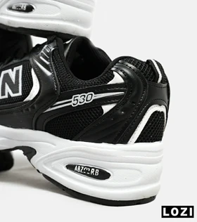 کفش کتانی مردانه و زنانه مشکی NEW BALANCE 530 مدل 4698
