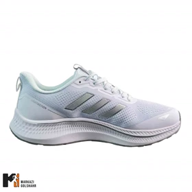 کفش مردانه آدیداس مدل Voeuy سفید طوسی
