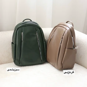 کوله پشتی دخترانه مدل درخشش (گردویی)