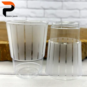 لیوان کریستال اسپیشال 10 عددی یکبار مصرف طب