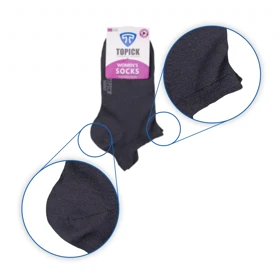 جوراب مچی سه پاشنه نانو زنانه (رنگبندی اول)