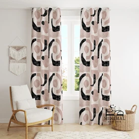 پرده اسپرت طرح مینیمال مدل W5001