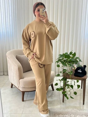 ست زنانه و دخترانه اسپرت بیرونی کد 532