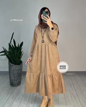 پیراهن مانتویی تانیا