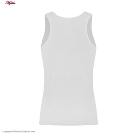 زیرپوش مردانه برهان تن پوش مدل آستین دار و رکابی کد 1002/1003 رنگ سفید بسته 2 عددی