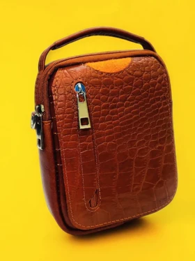 کیف رودوشی چرم طبیعی مدل آیریک