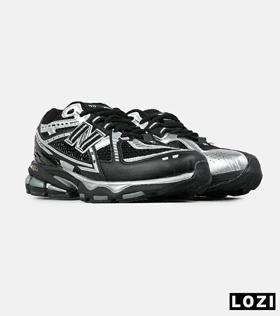 کفش کتانی مردانه و زنانه مشکی سفید New Balance 1906R مدل 7545