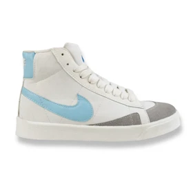نیم بوت اسپرت مردانه مدل نایک بلیزر Nike Blazer رنگ سفید آبی