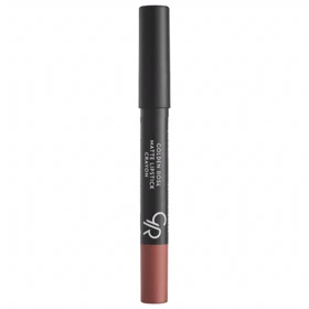 رژ لب مدادی نرم و مخملی گلدن رز ,مدل Crayon شماره 18