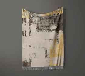 شال مبل ریش دار sofa shawl 308