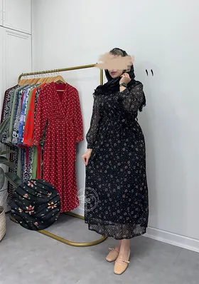 پیراهن حریر ماکسی هانا