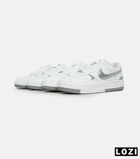 کفش کتانی بزرگ پا سفید نقره ای نایک Nike Gama Force Sail