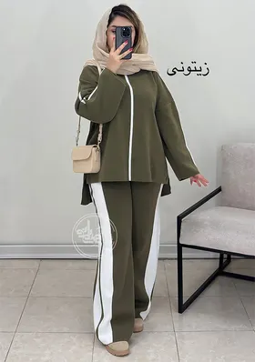 ست بافت و شلوار پردیس