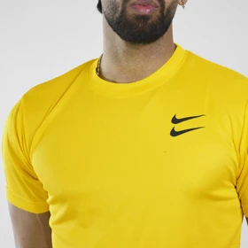 تیشرت ورزشی مردانه نایک مدل DS-2A0616 زرد