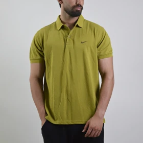 پولوشرت ورزشی مردانه نایک مدل Dri Fit-4F0753 سبز زیتونی