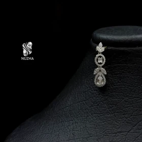 سرویس زنجیری نقره زنانه کدszn1025