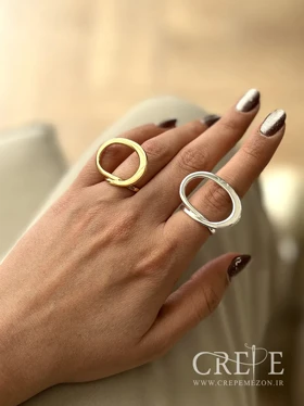 انگشتر مینیمال دایره