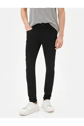 شلوار جین Skinny Fit Michael Jean 4SAM40049ND