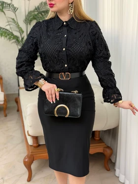 شومیز دانتل سما 3789