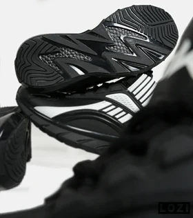 کفش کتانی ساق‌دار مشکی سفید Reebok Shaq Attaq
