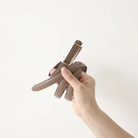 کمربند چرمی مات زنانه مدل be7029