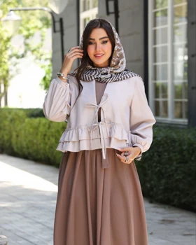 ست کت و سارافون زنانه مدل شهرزاد کد 2006