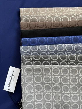 شال ژاکارد طرح فرگامو 20693